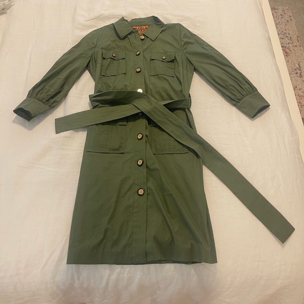 Tory Burch Dress with Gold Buttons